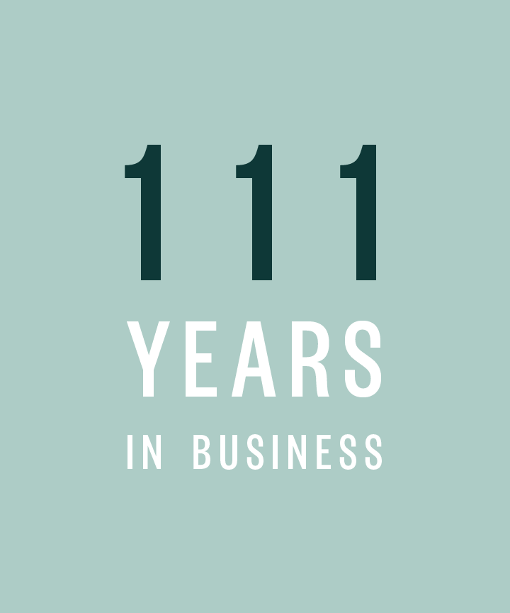 110 years in business