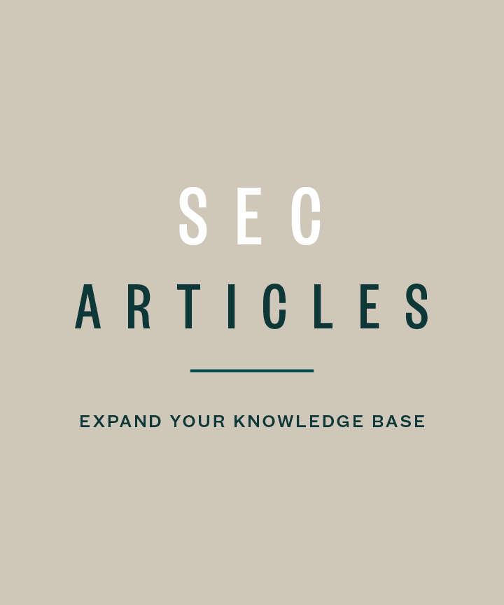 SEC Articles - Expand Your Knowledge Base